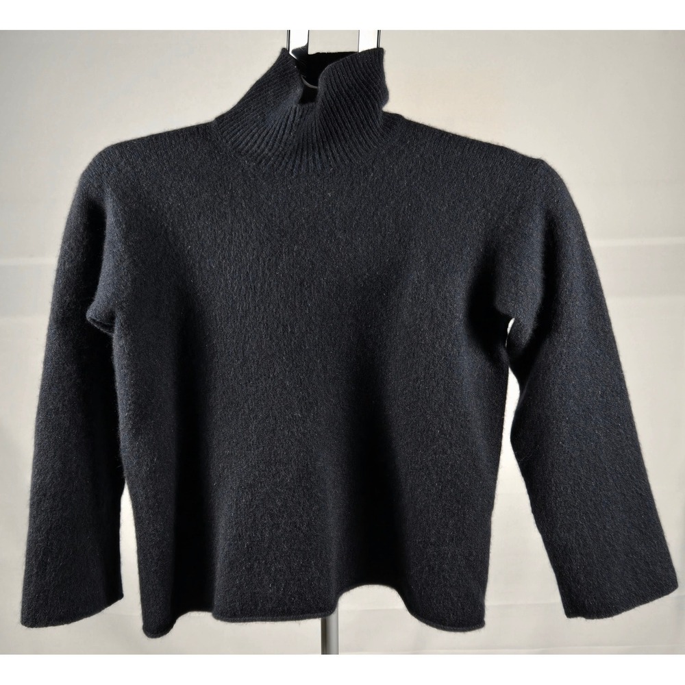 Women's Giorgio Armani Classico Large 100% Cashmere Turtleneck‎ Sweater